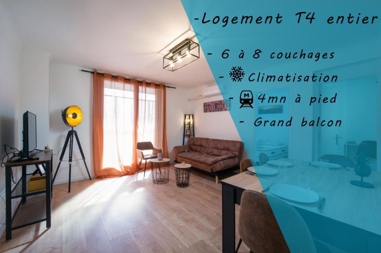Grand 3 Avec Clim Et Balcon * Marseille
